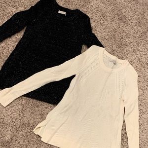 Two sweaters from loft
